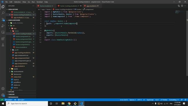 Course Angular In Arabic For Beginners | 55 Angular Routing lazy-loading смотреть онлайн