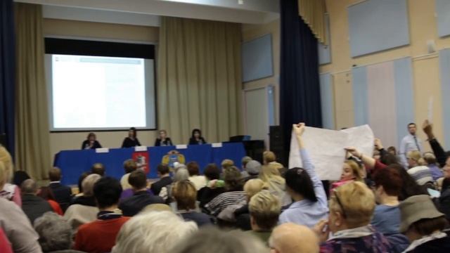 Первые публичные слушания по реновации в Очаково 11.04.2019. Ч.9 смотреть онлайн