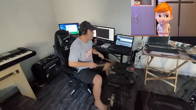 Johny Johny Yes Papa Drum Cover | MEDELI DD315 смотреть онлайн