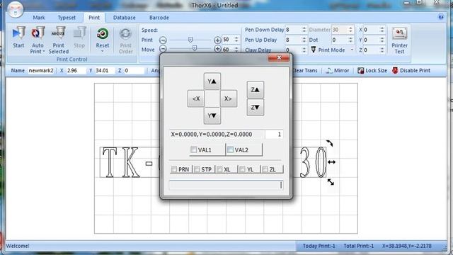 How to use ThorX6, software for pin marking machine, China pin marking machine смотреть онлайн