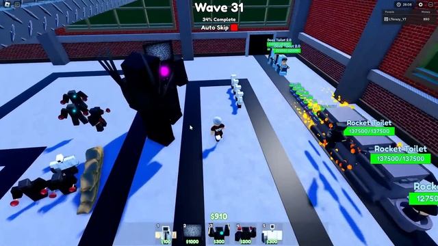 How to SOLO Toilet HQ *EASILY* in [?EP 57] Toilet Tower Defense (ROBLOX) смотреть онлайн