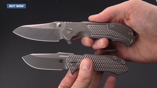 Hinderer Knives Half-Track EDC Titanium Frame Lock Flipper Overview смотреть онлайн