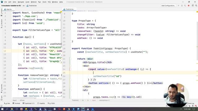 03 - Todolist React JS - практика JS планировщик Todolist | react курсы бесплатно смотреть онлайн