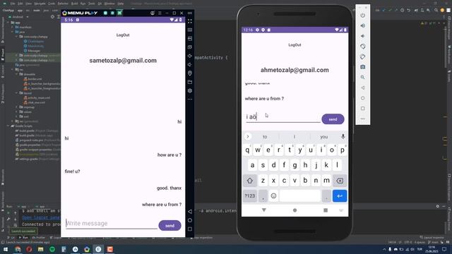 Make your own mobile chat app (java) смотреть онлайн