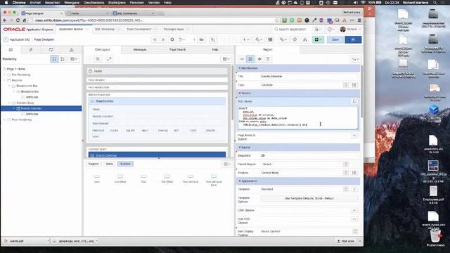 Introduction to Oracle APEX - Lesson 16 - Calenders смотреть онлайн