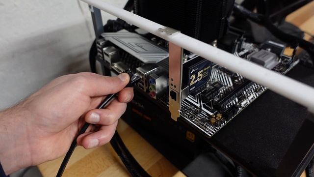 TP Link TX201 2.5Gbps PCI-E Adapter Unboxing, Installation, Speed Test and Review смотреть онлайн