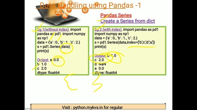 Unit 1 Python Pandas Series creation смотреть онлайн