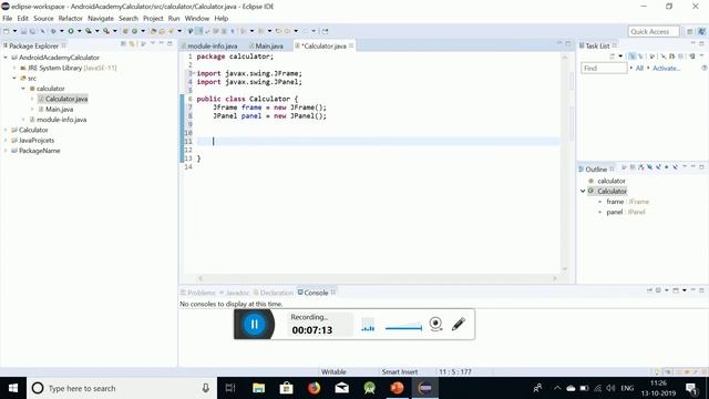 How to Make Calculator in Java in Hindi|| Android Academy || Mini Project смотреть онлайн