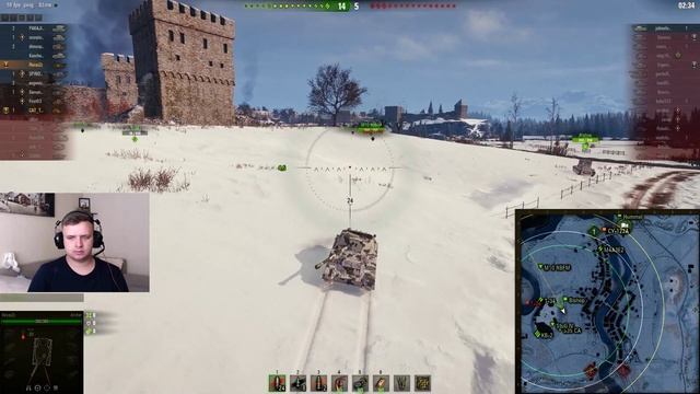 Стрим - World of Tanks - Учим Лёшку тащить! смотреть онлайн