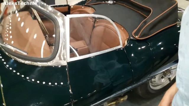 Bugatti, Волга 21, Jaguar XKSS и другие детские автомобили-копии на выставке Олдтаймер-Галерея 2022 смотреть онлайн