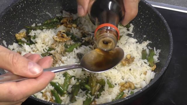Жареный рис со спаржей ♥ вкусный рецепт ♥ быстро и вкусно смотреть онлайн