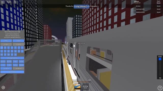 ROBLOX: Subway Train Simulator - Operating a S/B R68 A Train смотреть онлайн