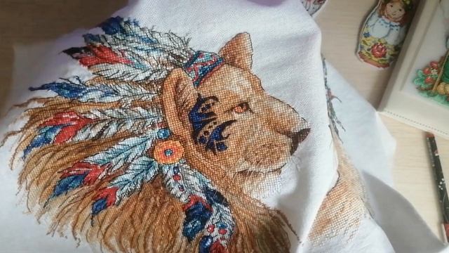 Вышивальные итоги апреля. Планы на май смотреть онлайн