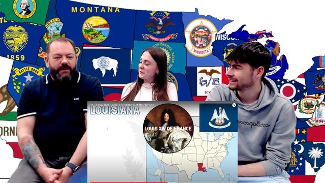BRITISH FAMILY REACT | HOW DID EACH US STATE GET ITS NAME?? смотреть онлайн