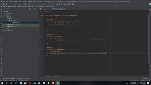 The Activity Life Cycle | When only onDestroy is called for an activity without onPause and onStop смотреть онлайн
