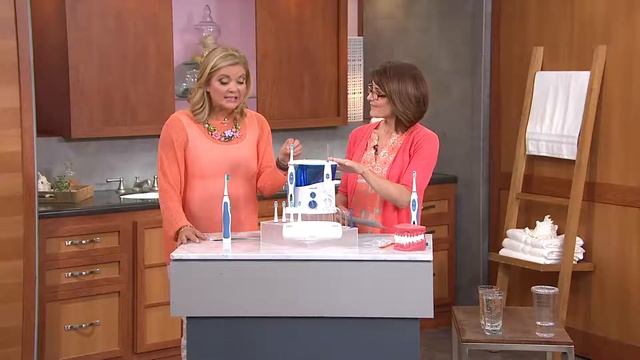 WaterPik Complete Care Sonic Toothbrush and Water Flosser with Pat James-Dementri смотреть онлайн