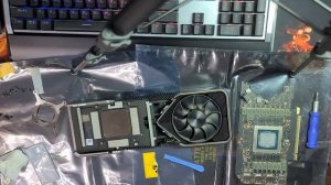 Замена термоинтерфейса на NVIDIA GeForce RTX 3080 Founders Edition