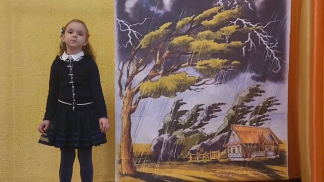 МДОУ 52 ,,Искорка - ЦРР " Аника Есения 6 лет. Фёдор Тютчев ,,Неохотно и несмело " смотреть онлайн