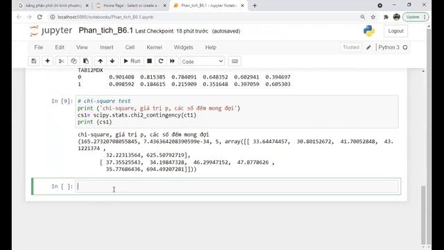 Phân tích dữ liệu và dự báo - Buổi 6 - Chi square và Pearson смотреть онлайн