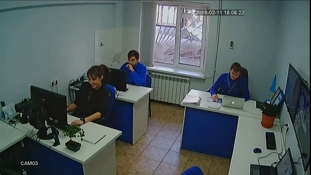 Комплект видеонаблюдения AHD для офиса Пример записи смотреть онлайн