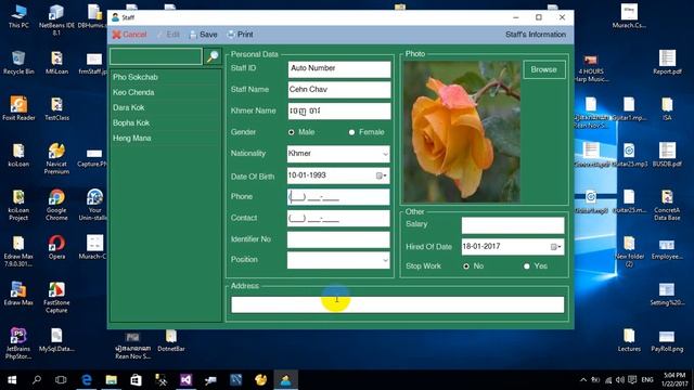 How to Create Form In C# Connect To MySql Server by Sokchab смотреть онлайн