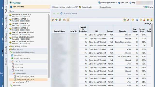 Exporting Data From Aware to Excel смотреть онлайн