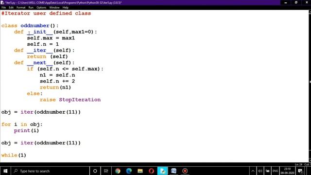Python Iterator Part 2 смотреть онлайн