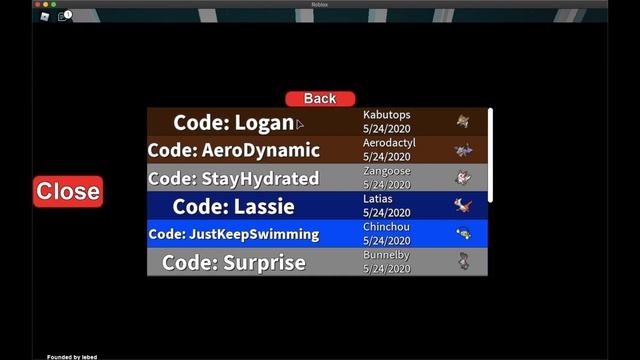 All Of The Working Codes In Project Legends/Project Pokémon Roblox! New Codes 2020! смотреть онлайн