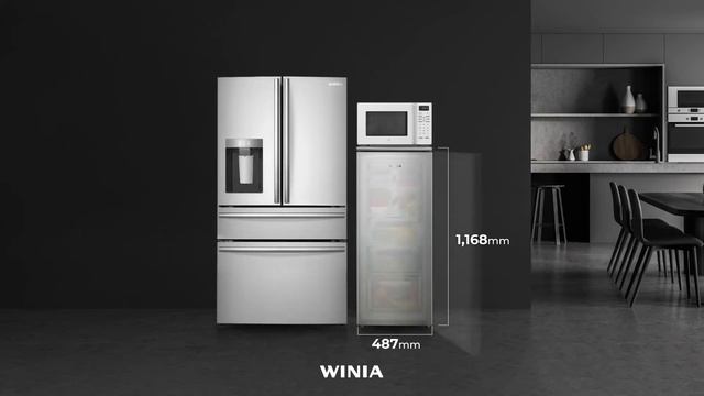 WINIA REFRIGERATORS. Compact design смотреть онлайн