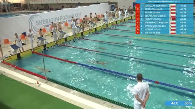 Филипп 100м брасс (дети 10 лет) Poznan CUP