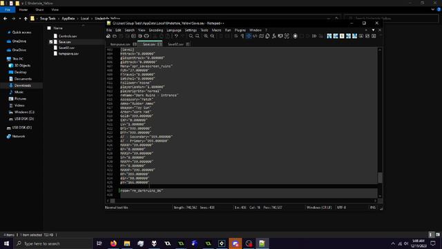 Undertale Yellow Save File Editing смотреть онлайн