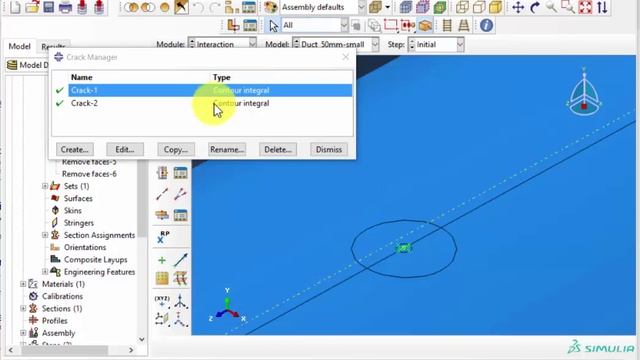 ABAQUS Tutorial | Explicit | Part 2. Stress Intensity Factor for Hollow Cylinder with Crack | 6.13 смотреть онлайн