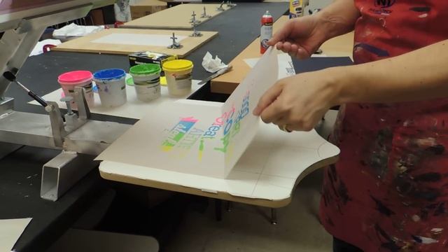 Split fountain screen printing смотреть онлайн