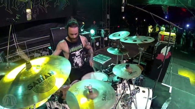 SUFFOCATION@Catatonia-Eric Morotti-Live In Brutal Assault 2017 (Drum Cam)
