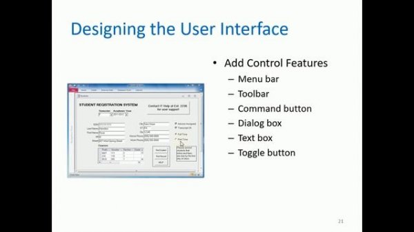 [SYSTEMS ANALYSIS AND DESIGN] 8 - User Interface Design