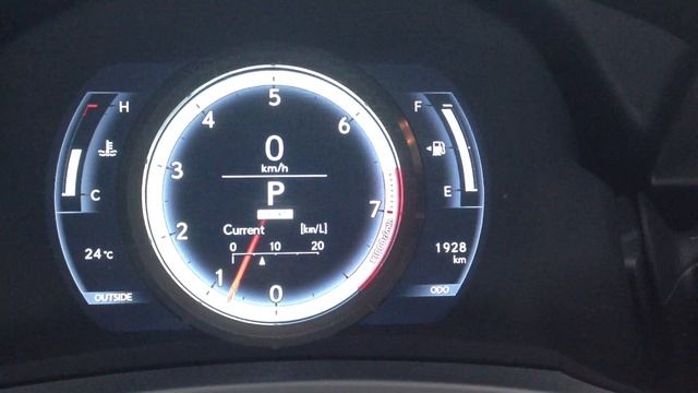 Lexus IS250 F Sports, amazing cluster смотреть онлайн