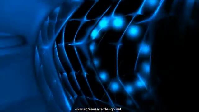 Blue Abstraction 3D Screensaver - абстракция, 3D скринсейвер смотреть онлайн