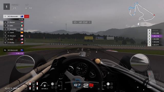 GT7 - My First Race In The Honda RA272 60's F1 car!! (No Commentary, 1st Person Cam) смотреть онлайн