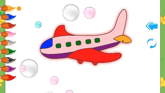 Drop Colors Kids Game - Vehicles смотреть онлайн