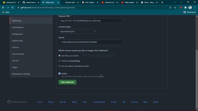 Integrating Jenkins With Github | Trigger Jenkins Jobs using Github Webhooks | Github Webhook смотреть онлайн