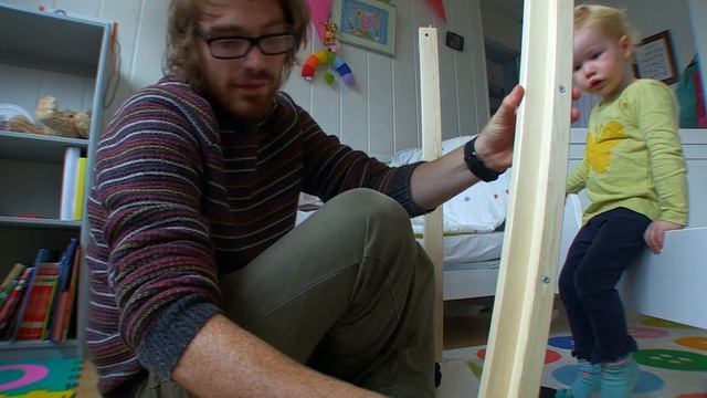 Toddler vs Ikea Sundvik bed смотреть онлайн
