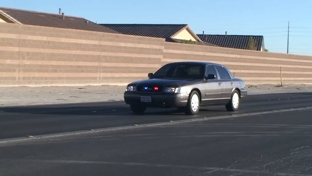 Grey LVMPD Unmarked Crown Victoria Code 3 смотреть онлайн