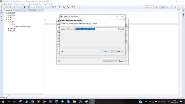 Work with GIT in Eclipse смотреть онлайн