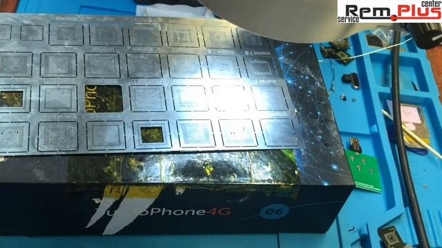 Vertex Impress In Touch CPU reballing смотреть онлайн