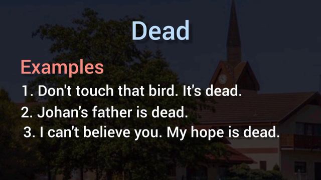 ✅ Dead, death died diferencias y ejemplos en inglés y español. смотреть онлайн