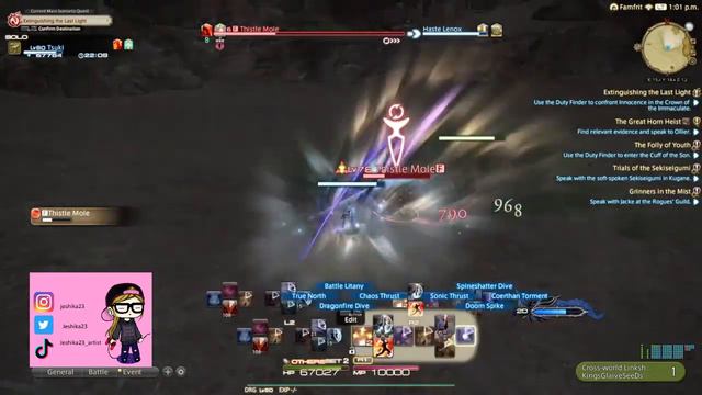 Final Fantasy XIV: Battle effects & Flying text settings PS4 смотреть онлайн