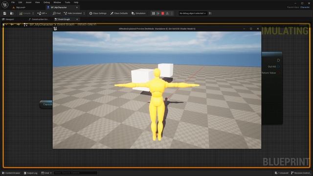 Line Trace By Channel (Functions) - Tüm Node'lara Bakış | Unreal Engine 5 Tutorial (Türkçe) смотреть онлайн