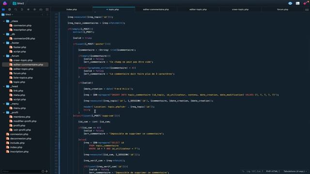 26. Supprimer un topic en PHP смотреть онлайн