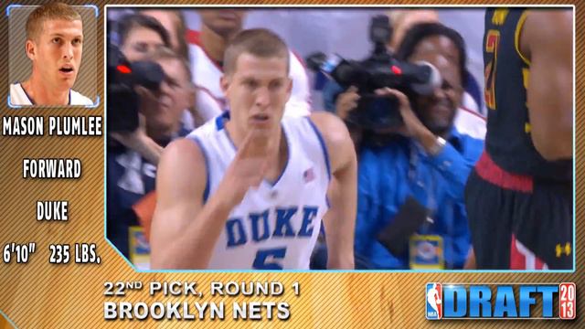 Mason Plumlee Selected 22nd By Brooklyn Nets | ACCDigitalNetwork смотреть онлайн