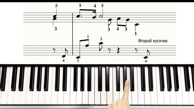 ОЧЕНЬ КРАСИВАЯ Мелодия На Пианино ? УРОК + НОТЫ (Свой среди чужих) смотреть онлайн